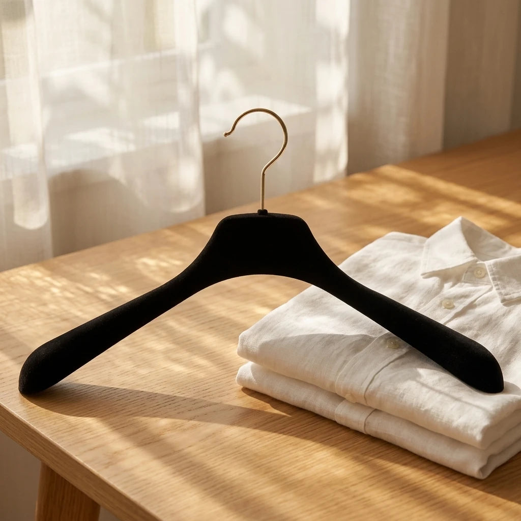 Top Seller Black Plastic Hangers Clothing Suit Coat Suit Coat Plastic Hangers Custom Logo Brand Store Display Hangers