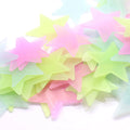 35mm Star Slice Luminescent Acrylic Five Point Star Beads