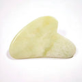 Diy Private Label Custom Body Heart Facial Nephrite Scraping Massage Tool Bian Stones Pink xiuyan jade Jade Gua Sha
