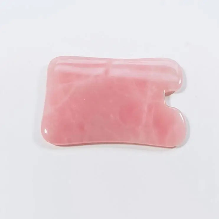 2026 Best Memento Gua Sha Clear Quartz Craved Craft Stone Rose Quartz Gua Sha