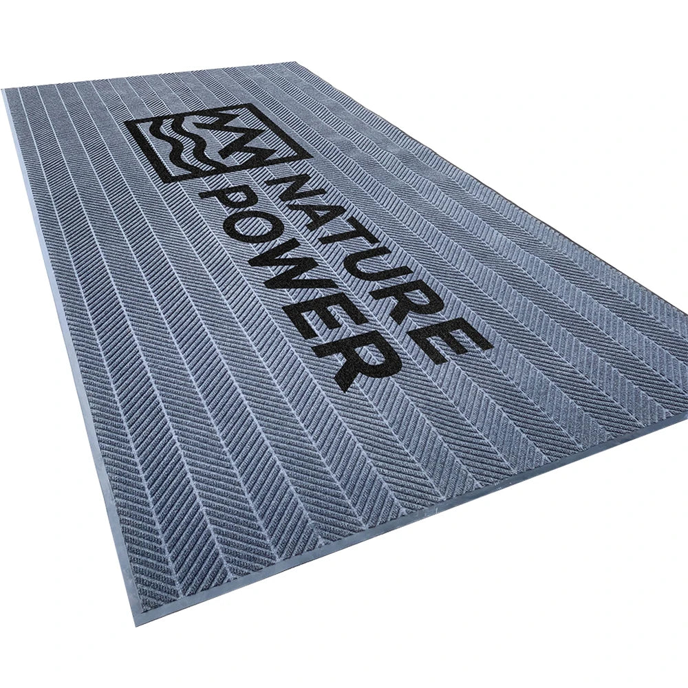 Custom Printed Commercial Entrance Door Mat Luxury PVC Coir Floor Mat with Reversible Rubber Backing Hot Style Hot Style