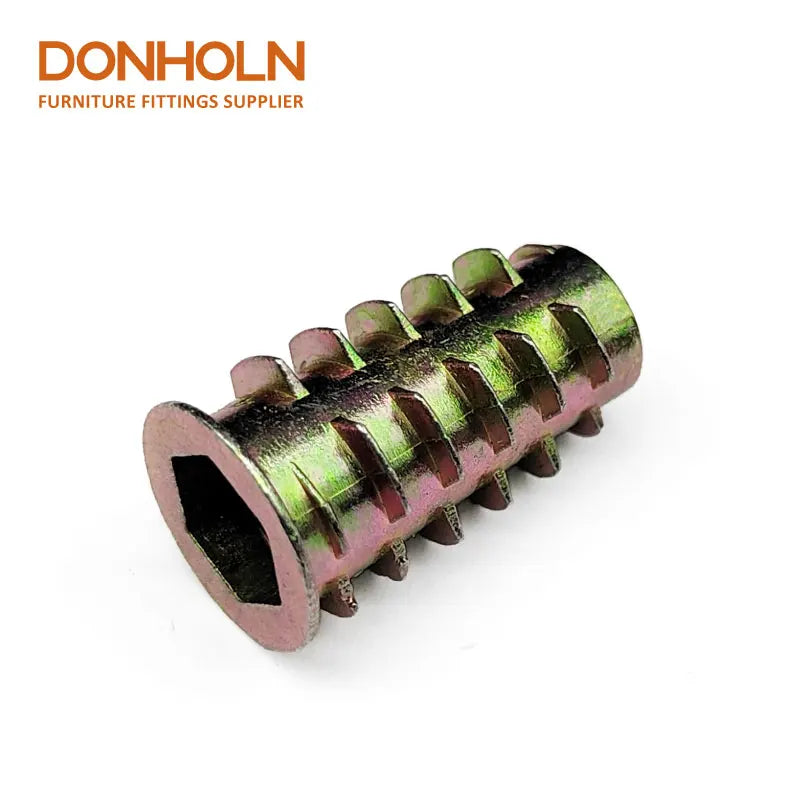CN3465 Screw Fixing Type M8*25mm Hexagon Inner Hole MultiLayer Claw Furniture Connecting Nut