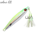 Sea Fishing Bait Lure Slow Jig Lure Jigs De Pesca with Double Assist Hook