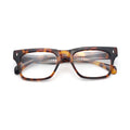 Stylish Simple Square Eye Glasses Acetate Optical Frame for Male and Female Diamond Face Shape Match