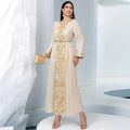 New Abaya Dubai Embroidery Lace Turkey Solid Color Simple Modest Abaya Dress