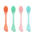 New Product Hot Selling Easy to Clean Soft Double-headed Silicone Face Mask Applicator Brush Facial Cleansing Beauty Brush