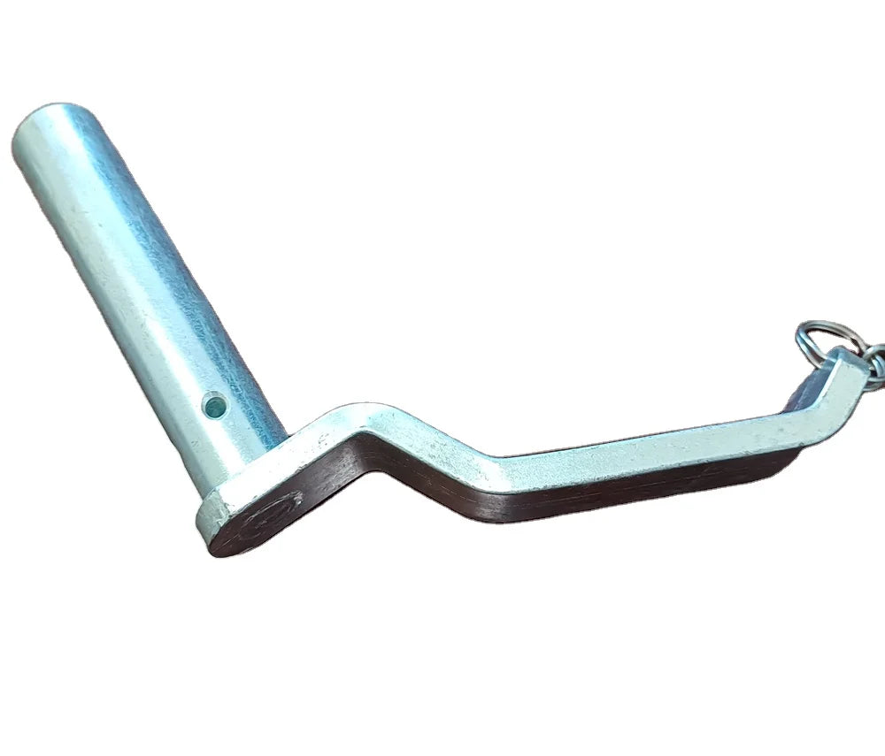 Chinese Factory Low Price Customized Hardware with Fixed Round Handle Flat Strip Surface Galvanized
