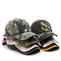 OEM Custom 6 Panel Cotton Unstructured Adjustable Outdoor Camo Dad Hat