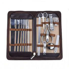 16pcs Hot Sell Nail Manicure Kit Pedicure Set for Gift Travel Kit