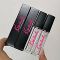 10ML Empty clear Big Brush Applicator Lipgloss Tube Wand Container square Lip Gloss Tubes with Black Lid