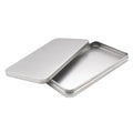 Environmental Protection Frosted Rectangular Gift Card Packing Iron Box Rectangular Universal Tin Box