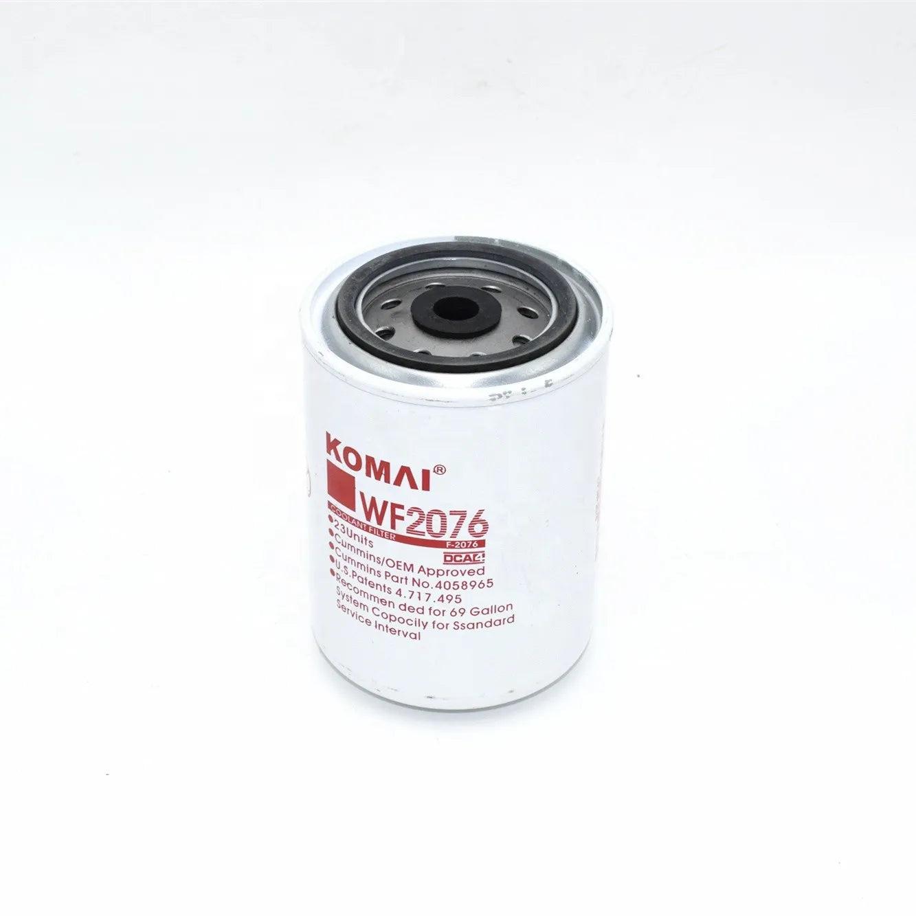 WF2076 LFW4075 SX-6128 3100309 4058965 Water Coolant Filter P554073 9N-6123 WF2055A 4228689 9N-3366 for Cummins Engine Parts