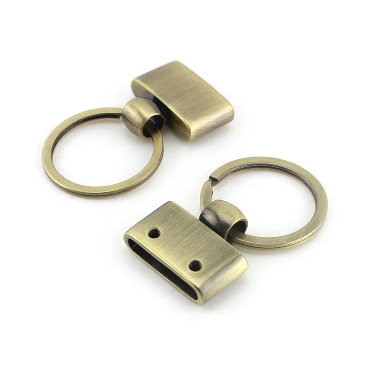 Nolvo World 4 Colors Key Fob 23mm Strap With 24mm Split Key RingsKey Fob Hardware Keychain Accessories Key Fob