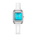 Oem Luxury Brand  Watch  Women Quartz Waterproof Stainless Steel Fashion Business Leather Lady Watch Square Dial Watches