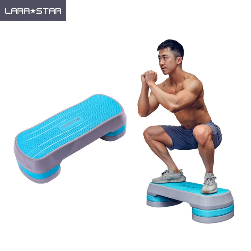 LS1110 Professional Adjustable Height Step Platform Fitness Aerobic Bench for Sit-Up Deck Bench Stepper Deck Board