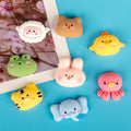 Hot Sale Kawaii Cartoon Resin Korean Jewelry Accessories Kids Animal Sheep Hair Clips Keychain Diy Accessory Jewelry
