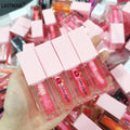 Wholesale Vegan Lip Plumper Gloss Color-Changing Fruit Lip Oil Private Label Moisturizing Lip Care Oil