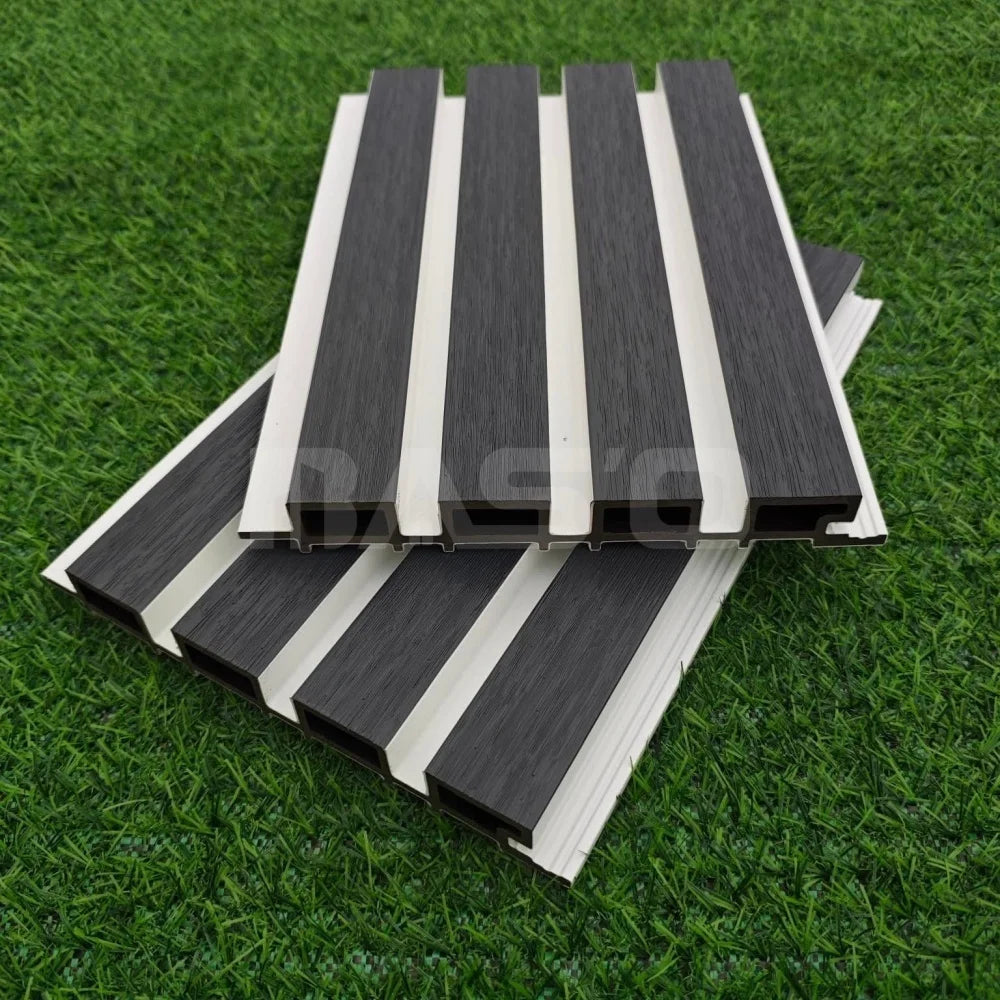 Exterior Composite WPC Wall Panel Co Extrusion Double Color Waterproof UV Resistant Outdoor Wall Cladding