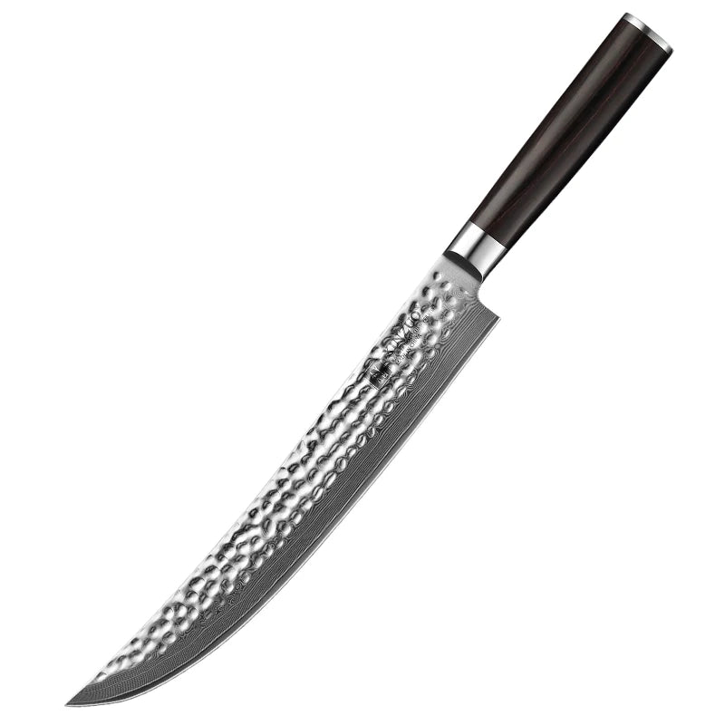 High Quality Kitchen Knives Damascus Steel Carving Knife Chef