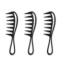 Wholesale Unique Design Personalized Antistatic Magic Detangling Wide Tooth Plastic Hair Comb for Home or Salon Use
