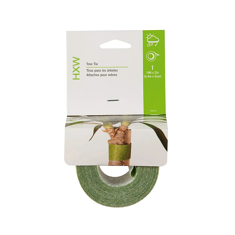 Multipurpose Reusable Grip Twist Plant Ties Roll Self-Adhesive Hook Loop Wrap for Tomato Vine Garden Support Tie Tape