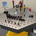 TKweld D28 D16 2000*1000*200mm 3D Cast Iron Steel Welding Table Nitrided with Measuring Scales and Accessories