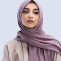 Malaysia Exquisite Embroidered Wool Scarf Bamboo Cotton Breathable Traditional Shawl for Muslims for Spring