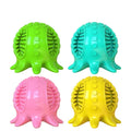 Custom Wholesale Designer TPR Dog Chew Toys Tooth Cleaning Dog Ball Packed in Bag