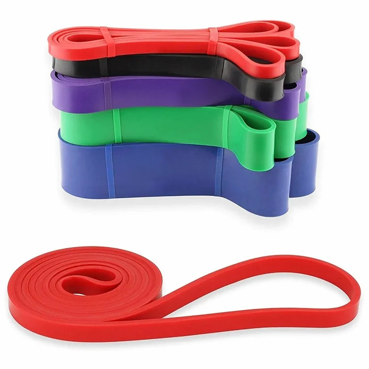 Custom Fitness Exercise Fitness Yoga Latex Resistance Loop Band Heavy Duty Stretch Pull up Assist Band