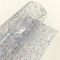 0.4mmBest Selling Super Clear Decorative Waterproof Tablecloth Material  Fabric for Curtains Plastic