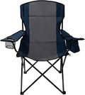 WOQI Modern Folding Camping Chair with Cooler Bag Foldable for Outdoor Use Picnic & Park