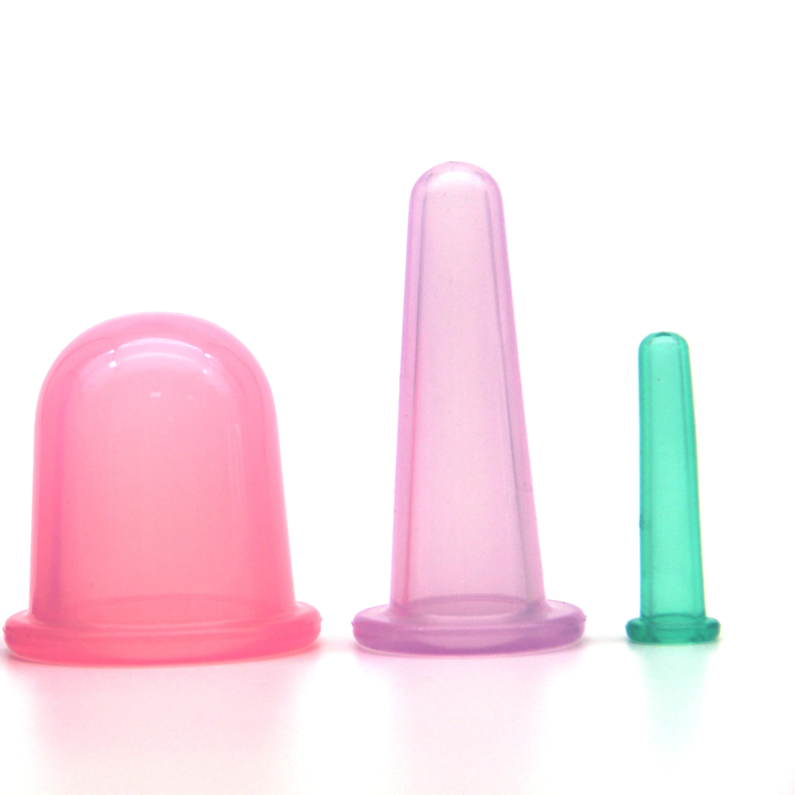 Factory Silicone Cup Hand Massager with Vacuum Suction for Cellulite Massage