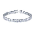 Turkish Jewelry 925 Sterling Silver Cuff Tennis Bracelet for Men Gold Plated with CZ Zircon As Main Stone