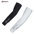 DAREVIE UPF 50+ Custom Football Basketball Sports UV Protection Cycling Arm Sleeves Volleyball Cooling Arm Sleeve