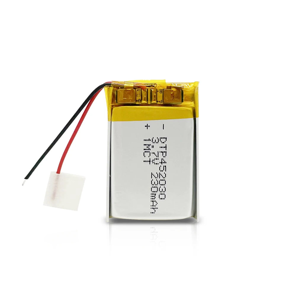 Factory Hot Sale 452030 3.7V with Mini Capacity 230mAh 240mAh 3.7V Lithium Batteries Use for Toys