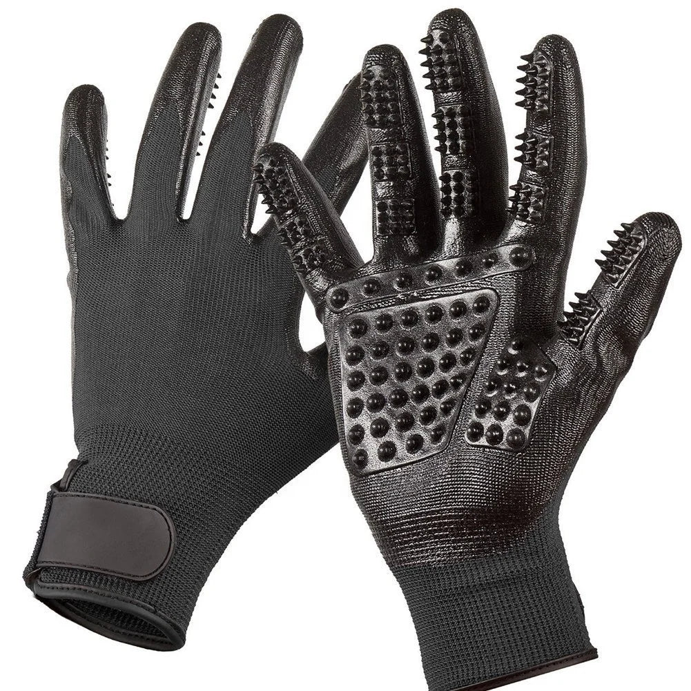 Horshi in Stock Big All-In-One Horse Pet Bathing & Grooming Gloves
