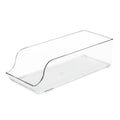 Clear Plastic Pantry Organizer Canned Food Soda Can Organizer Fridge Cola Drink Beverage Bottle Holder Storage Box