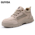GUYISA Insulation 10KV Anti-Smash Anti-Puncture Safety Boots Intelligent Buckle Industrial Safety Shoes