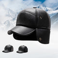 Wholesale Thicken Warm Headwear Baseball Hat Ear Flap protection Old Man Sports Thermal Winter Hat
