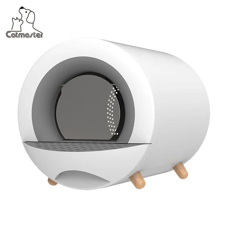 Enclosure With Shelf Sand Cats Trays Traveling Portable Type Semi-enclosed Double Layer Clear Cat Litter Box