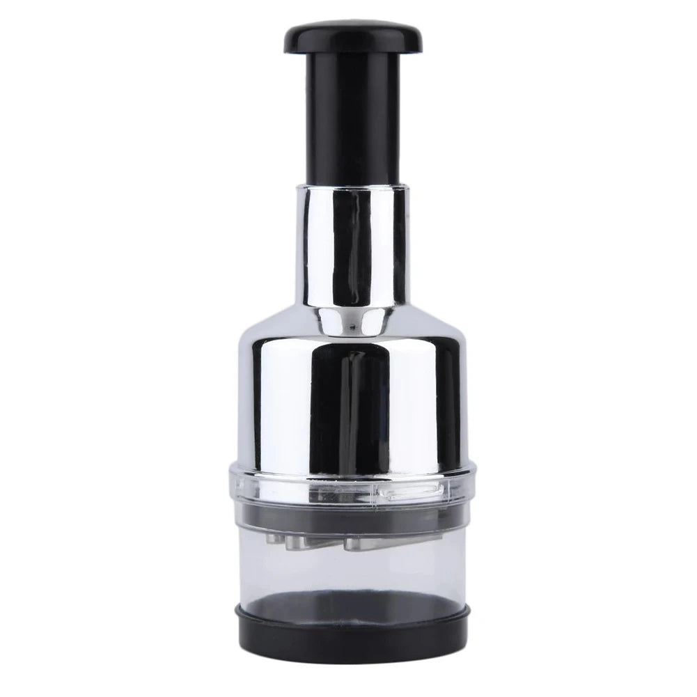 Multi-function Manual Hand Press Garlic Onion Chopper Vegetable Food Cutter Processor Dicer Kitchen Tool Durable