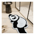 Cute Panda Design Carpet Cartoon Printed Rugs Kids Play Rugs in Bedroom