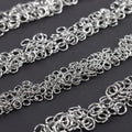 M866   20g/lot Wholesale Rhodium Plated Nickel Free Open Jump Ring Women Diy Jewelry Making Accessories