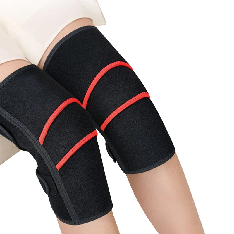 Wholesale Magnetic Self Heating Knee Support Brace Relief Pain of Knee Stiff  Arthritis Winter Warm Knee Wraps