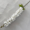 Multicolor-White Modern Style Makaro Single Swallow Artificial Wedding Flower for Christmas Graduation Mother's Day Decorations