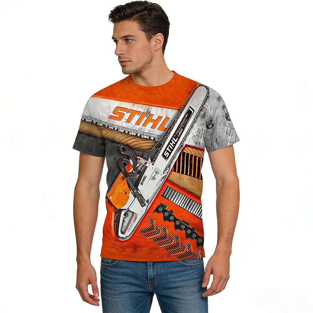 Fitspi Camouflage Hunting Animal 3d Printing Unisex Short Sleeve Casual Tops Wholesale