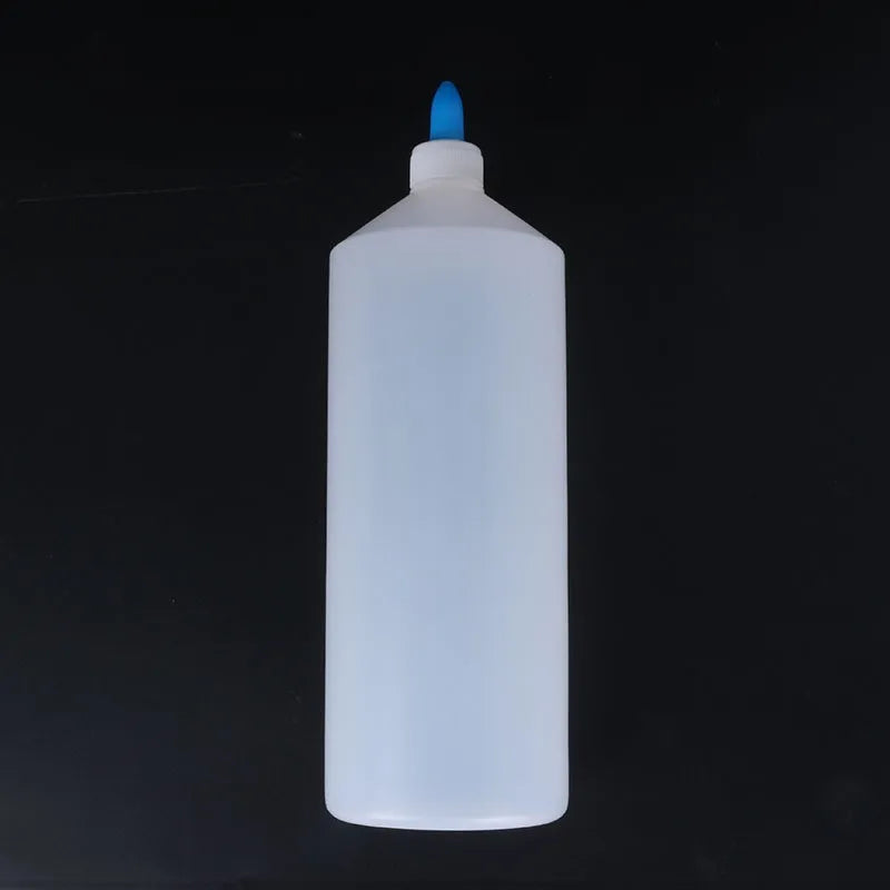 1000ml 1L Oblate Shape PE Glue Bottle Soft Squeeze Plastic Dropper Bottle