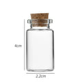 5ml 7ml 8ml 10ml 12ml 15ml Cork Glass Bottles for DIY Gifts Decorations Customizable Wishing Potentials Packaged in Cartons