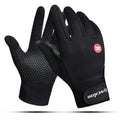 Wholesale Reflective logo Windproof Cycling Gloves Touch Screen Bicycle Skiing Sports Gloves