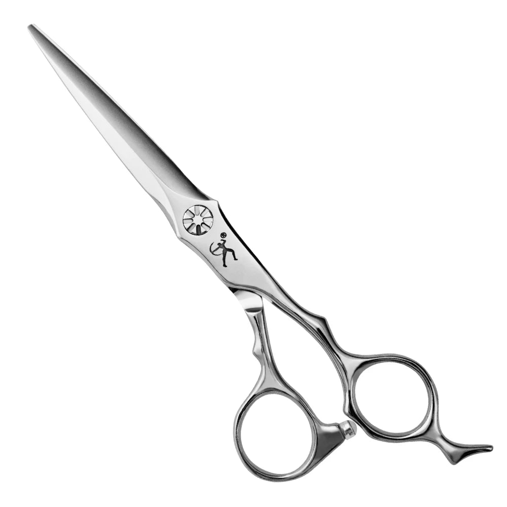 Vg10 Steel 6inch Beard Ball Screw Barber Scissors Professional Hair Scissors Cutting Scissors